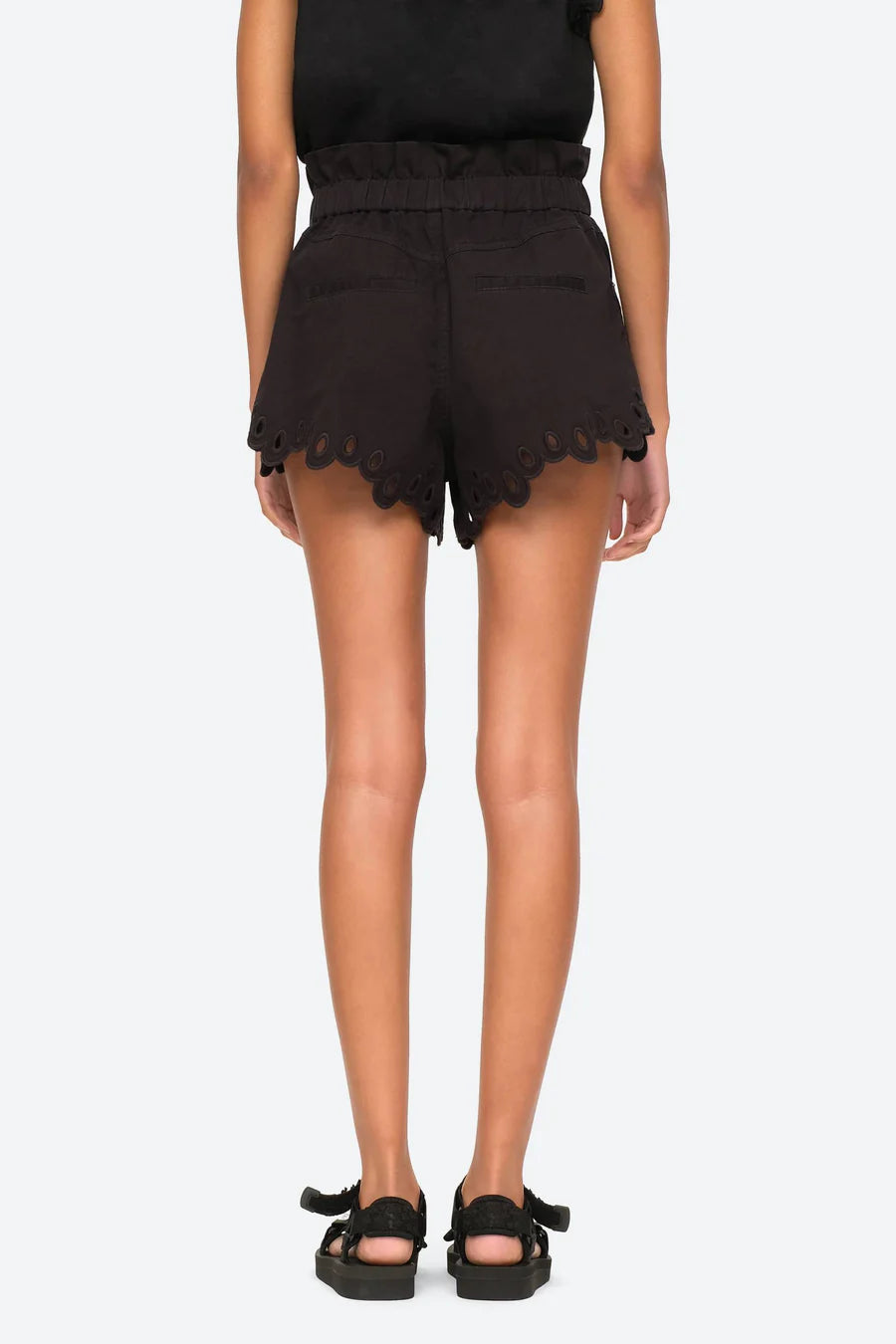 Sea Embroidered Shorts