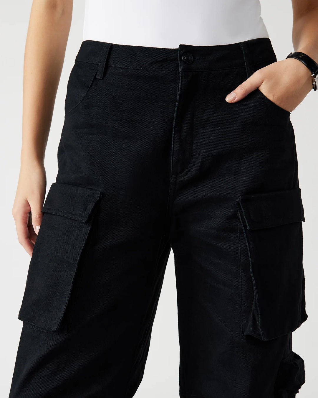 STEVE MADDEN Duo Cotton Cargo Pants