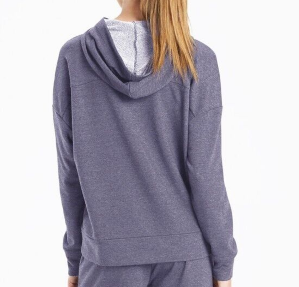 Josie Natori Chi French Terry Active Half-Zip Top