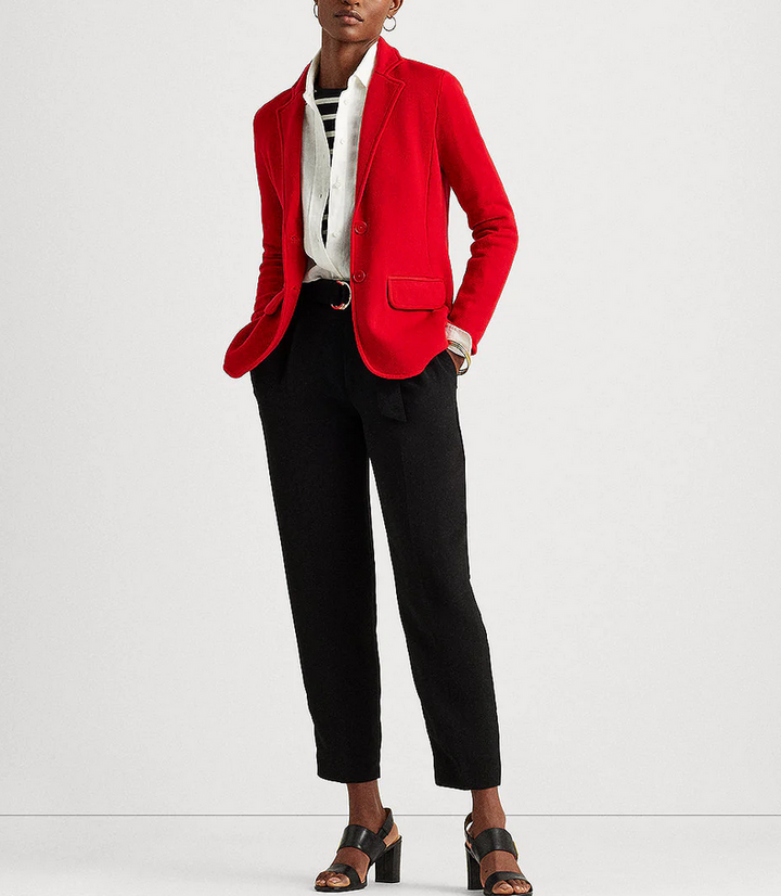 LAUREN RALPH LAUREN Collegiate-Inspired Blazer