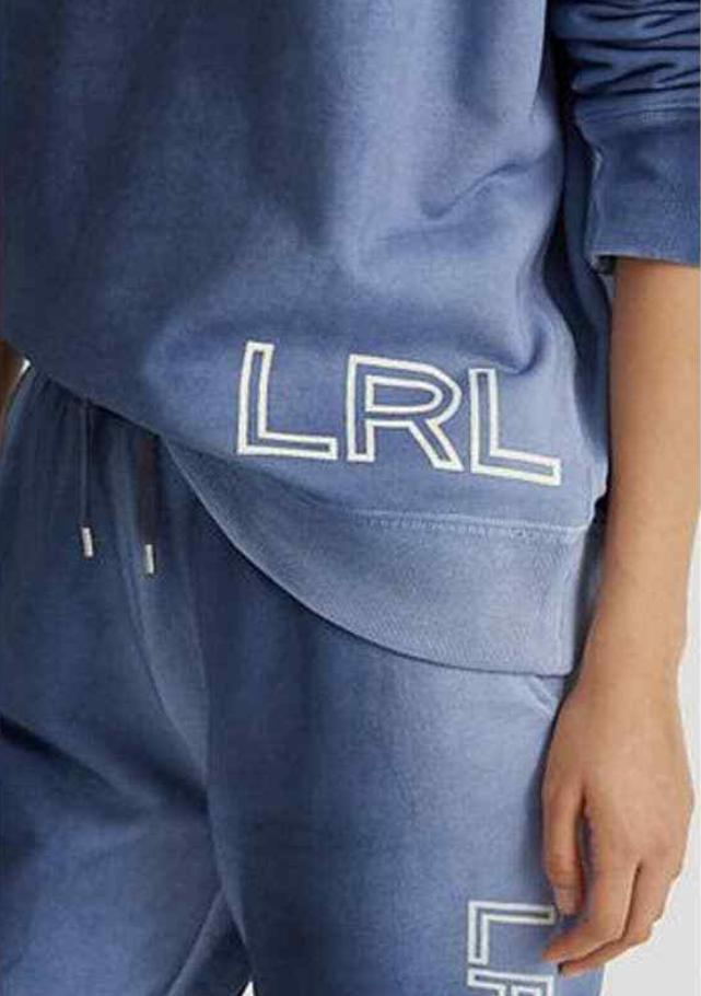 LAUREN RALPH LAUREN Crewneck Logo Graphic Sweatshirt