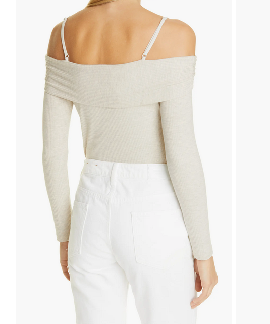 JONATHAN SIMKHAI Piper Off the Shoulder Top