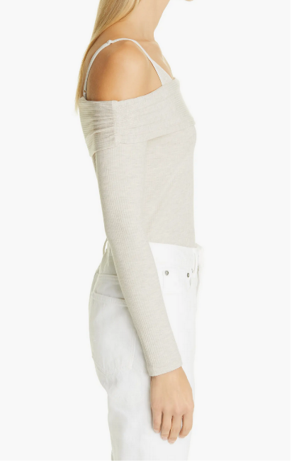 JONATHAN SIMKHAI Piper Off the Shoulder Top