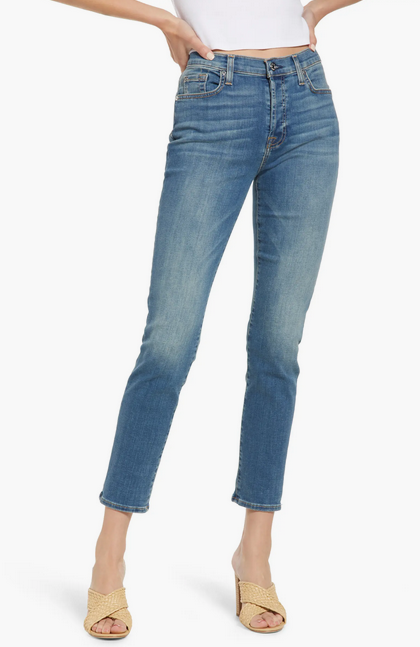 7 FOR ALL MANKIND Josefina High Waist Boyfriend Jeans