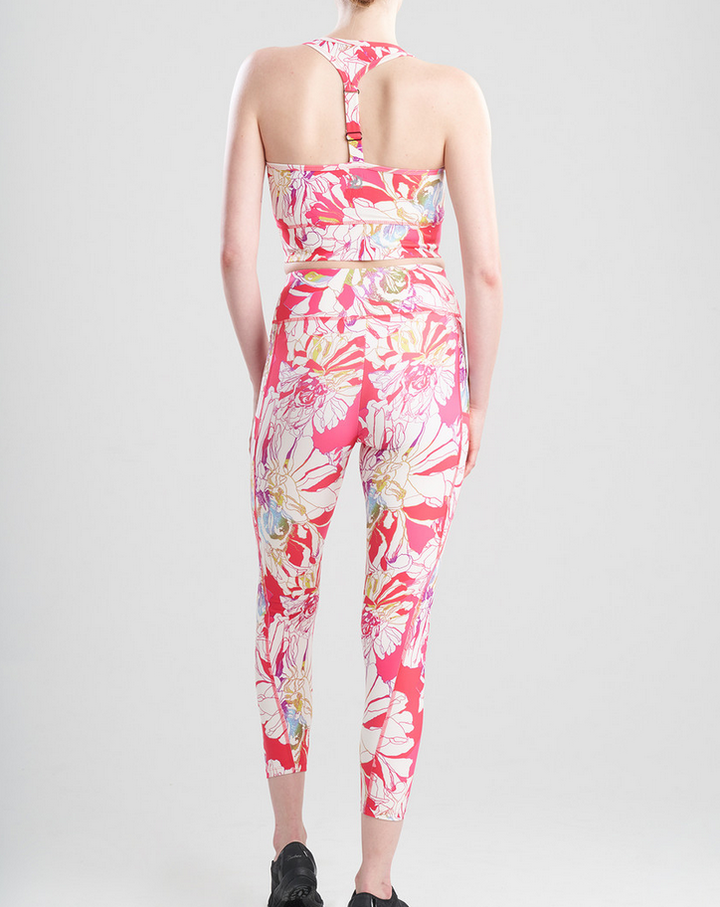 Josie Natori Printed Cropped Top