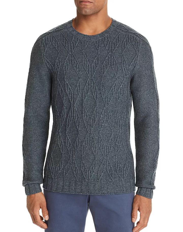 The Men's Store Cable Sweater