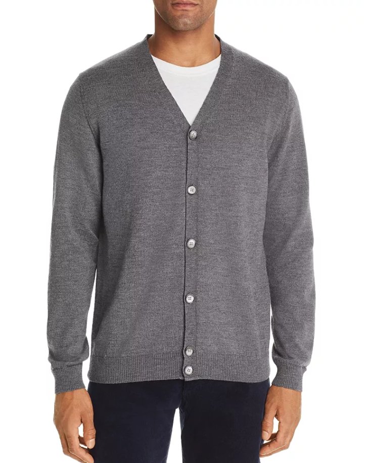 The Men's Store Merino Wool Cardigan