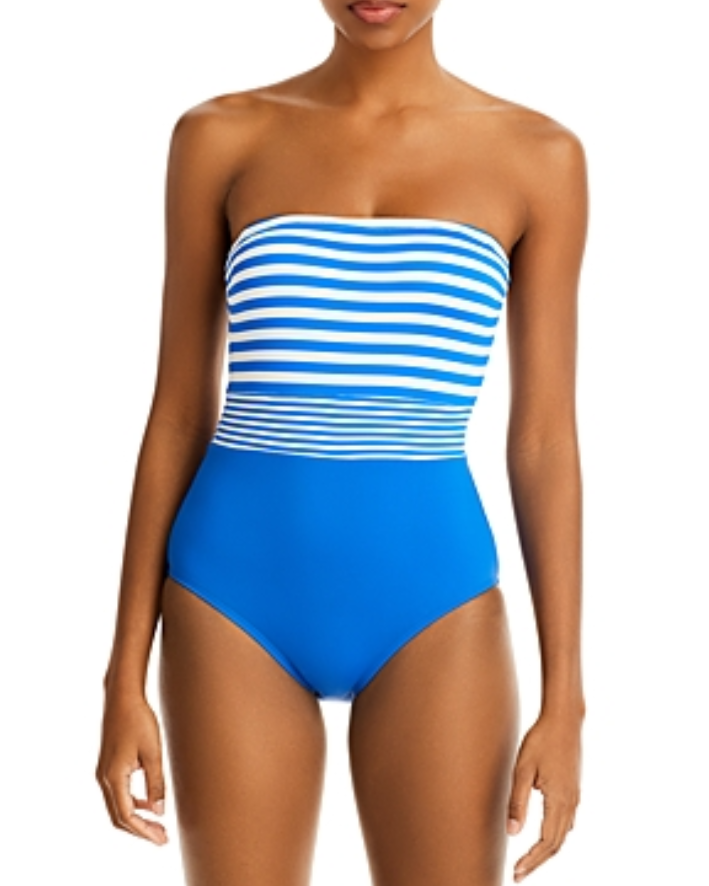 Tommy Bahama Breaker Bay Strapless One Piece Swimsuit