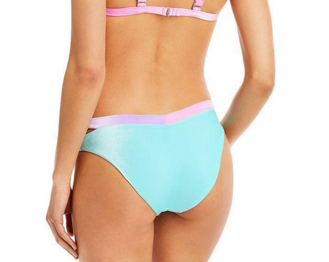 Peixoto Jolie Cutout Color Block Bikini Bottom