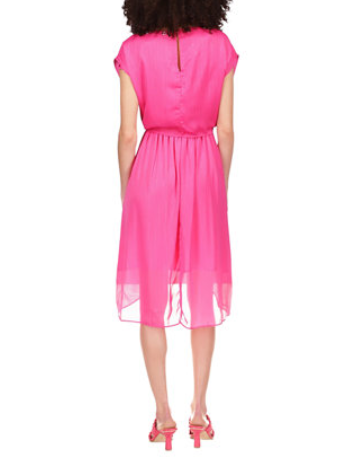 MICHAEL Michael Kors Capsule Tie Front Hi-Lo Midi Dress