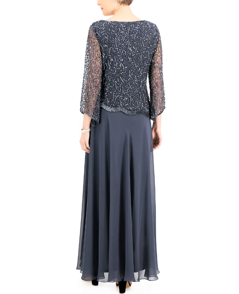 J Kara Beaded Gown