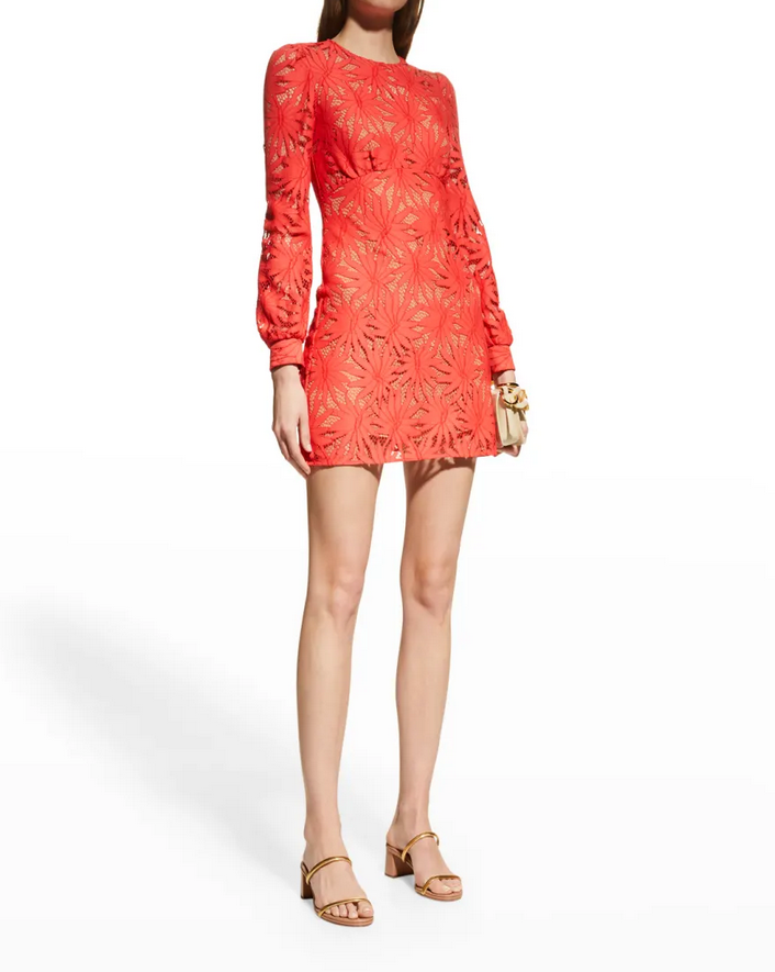 MICHAEL Michael Kors Palmbeach Lace Minidress