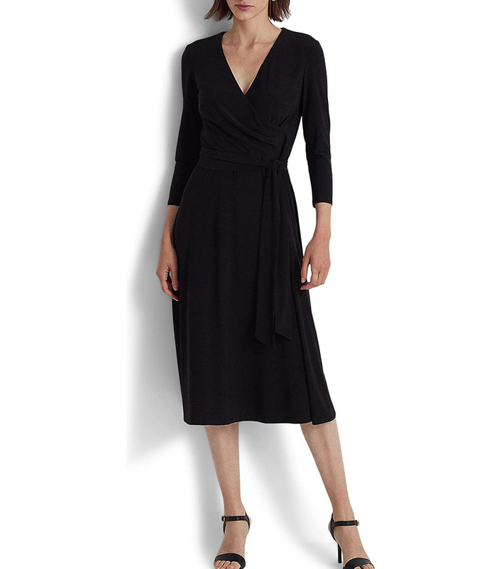 LAUREN Ralph Lauren Jersey-Matte Midi Dress