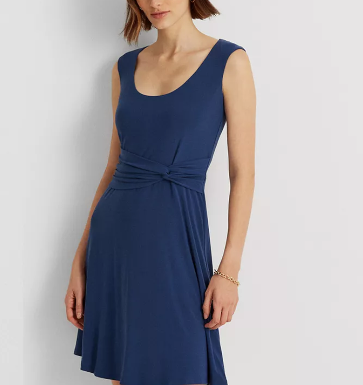 Lauren Ralph Lauren Scoopneck Jersey Dress