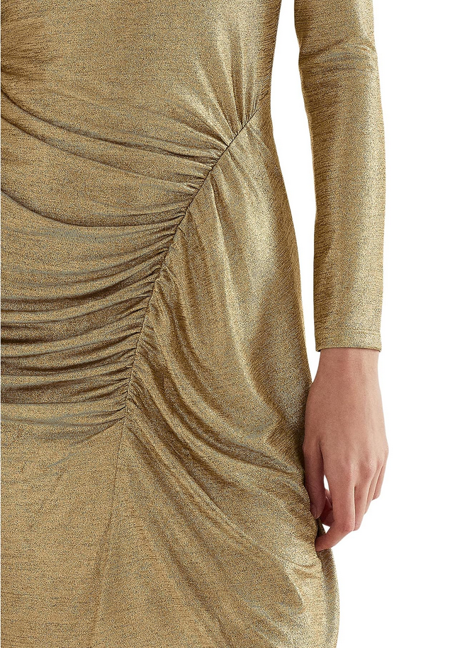 Lauren Ralph Lauren Foil-Print Jersey Dress