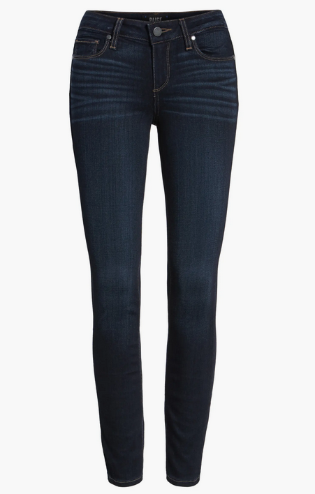 PAIGE Verdugo Mid Rise Ankle Skinny Jeans