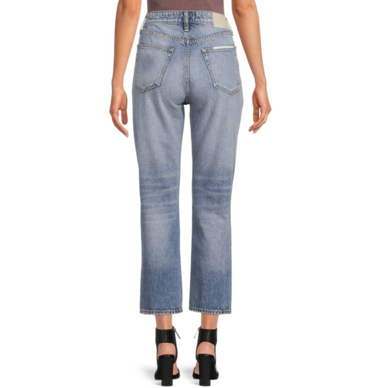 rag & bone Nina High Rise Straight Jeans