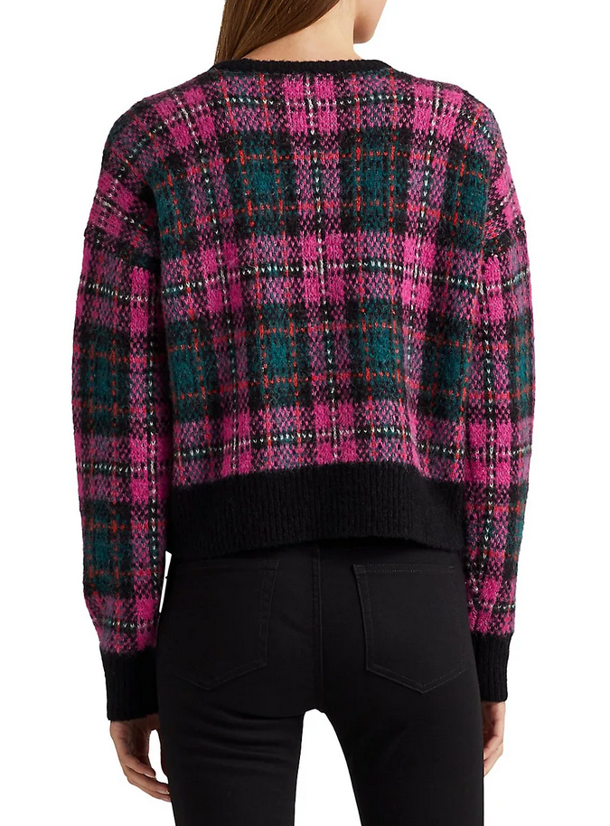 Lauren Ralph Lauren Plaid Wool-Blend Sweater