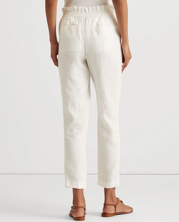 Lauren Ralph Lauren Linen Ankle Pants