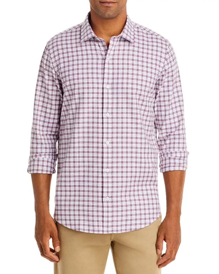 The Men's Store Men's Flannel Plaid Shirt