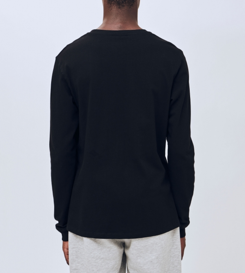 Soulland Men's Noah Long Sleeve Logo Tee