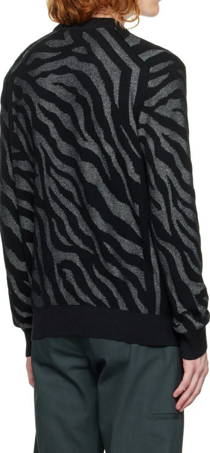 PS Paul Smith Men's Animal Print Pullover Crewneck Sweater
