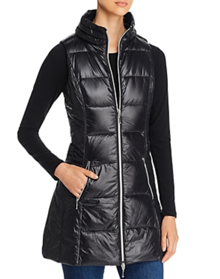 Anorak Packable Long Down Puffer Anorak Vest