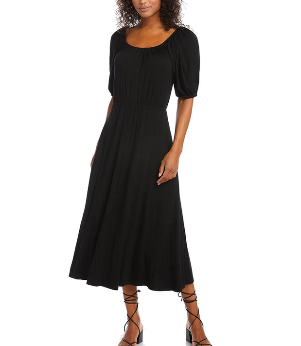 Karen Kane Peasant Artistan Dress