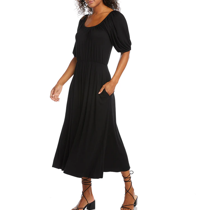 Karen Kane Peasant Artistan Dress