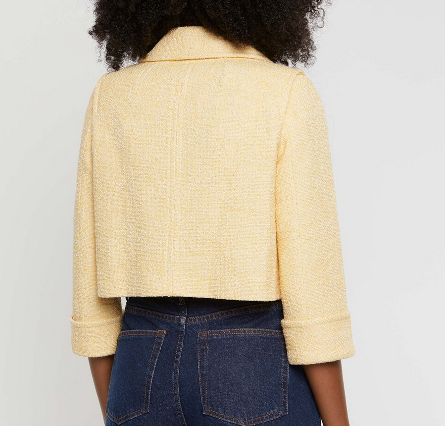 PAULE KA Boucle Cropped Jacket