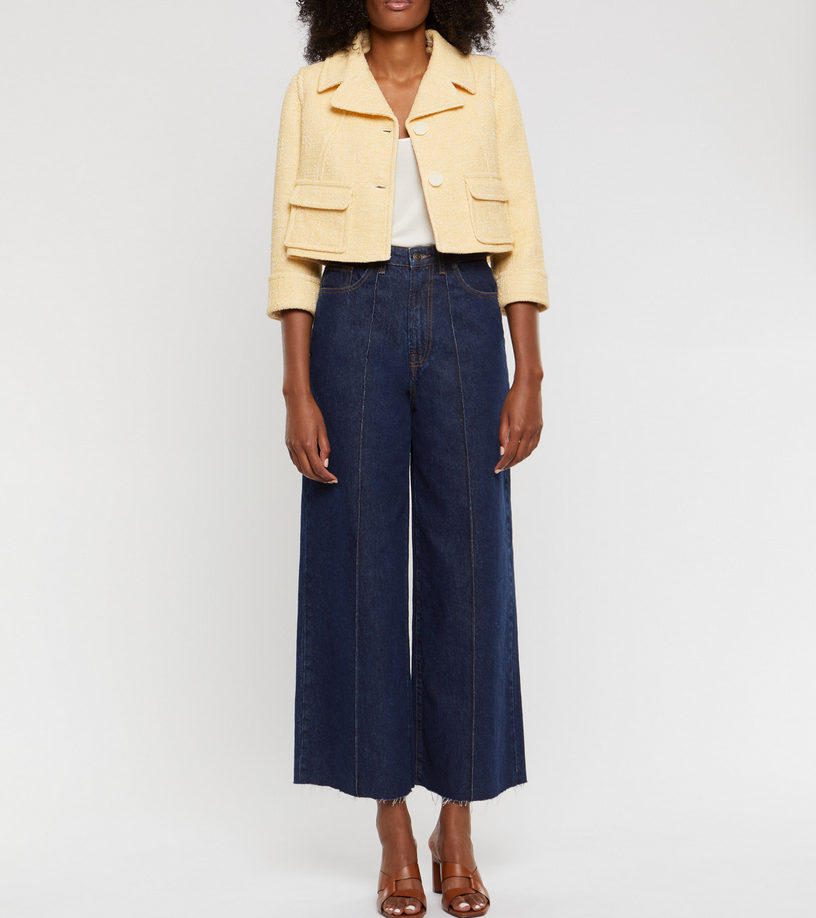 PAULE KA Boucle Cropped Jacket