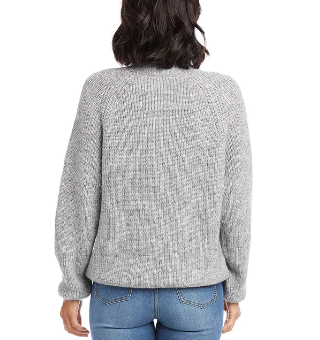 Karen Kane Metallic Turtleneck Sweater