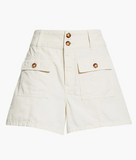 Veronica Beard Abigail Patch Pocket Shorts