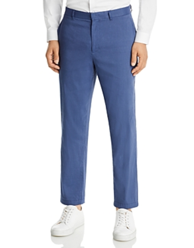 Theory Curtis Eco Crunch Linen Blend Pants