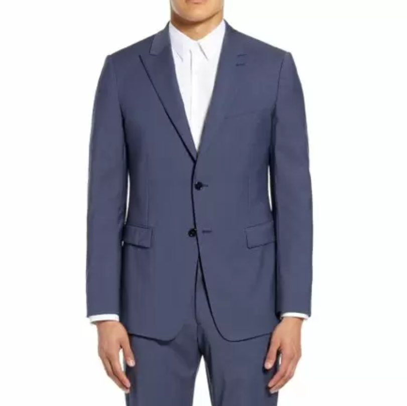 Theory MEN Chambers Textured Solid Suit Jacket