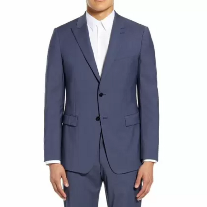 Theory MEN Chambers Textured Solid Suit Jacket