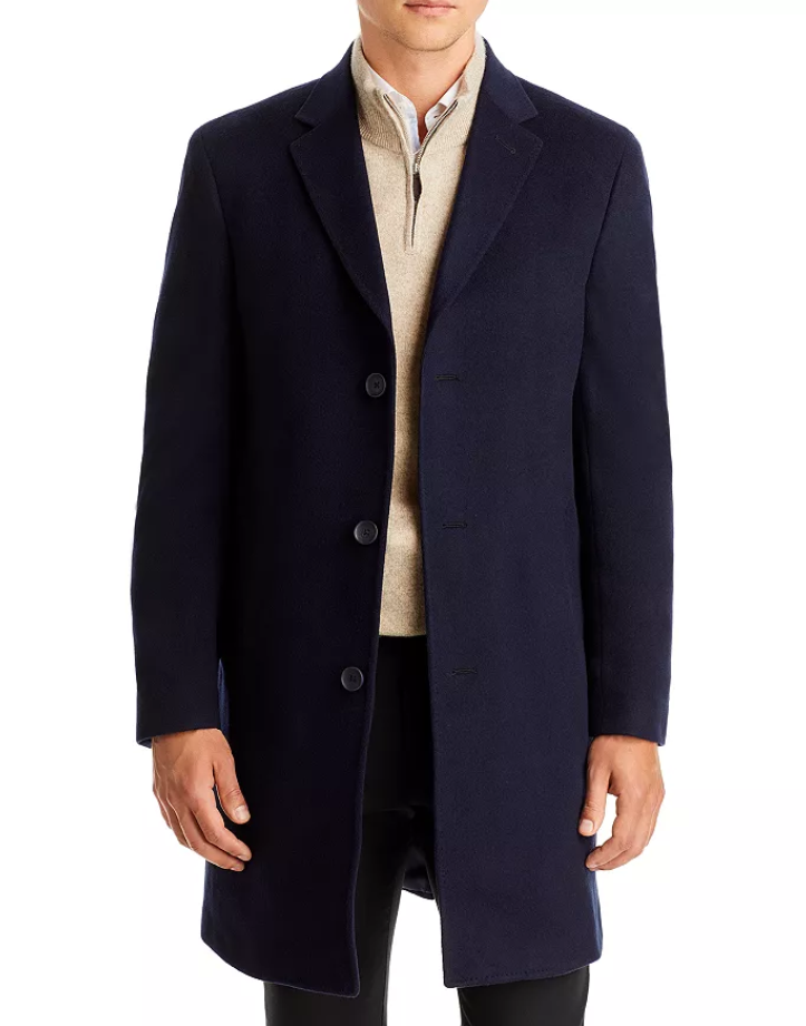 The Men's Store Darrien Cashmere Top Coat