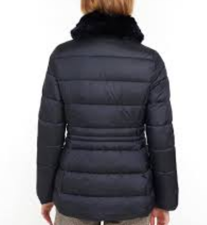 Barbour Fortmartine Faux Fur Puffer Jacket