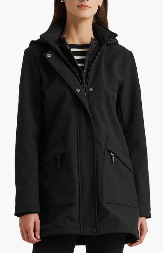 Lauren Ralph Lauren Hooded Softshell Jacket
