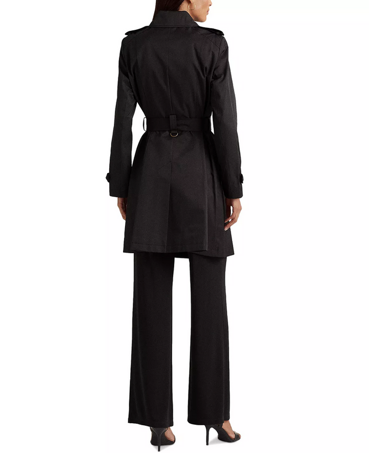 Lauren Ralph Lauren Belted Water Resistant Trench Coat
