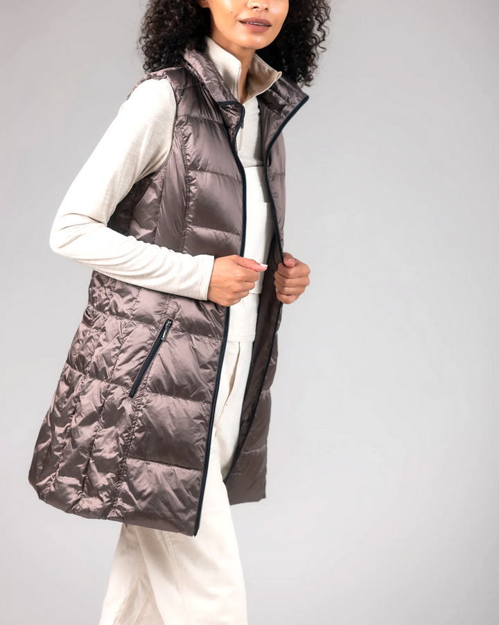 Anorak Packable Anorak Long Down Vest