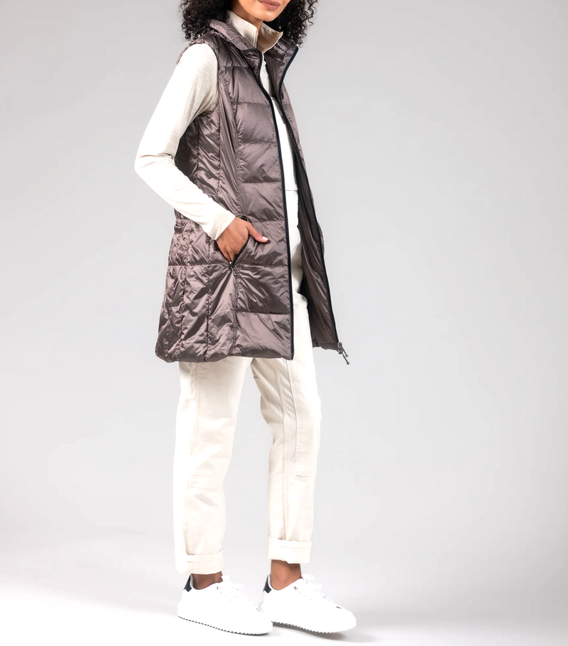 Anorak Packable Anorak Long Down Vest