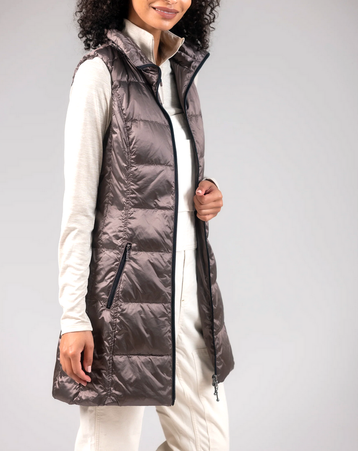 Anorak Packable Anorak Long Down Vest