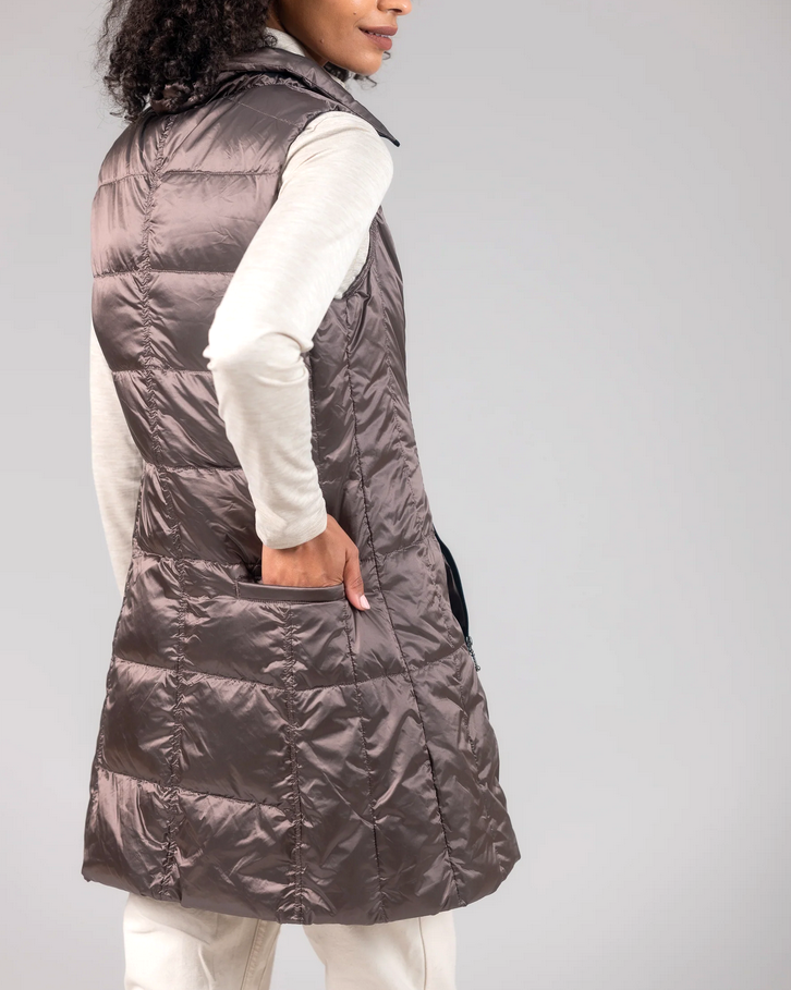 Anorak Packable Anorak Long Down Vest