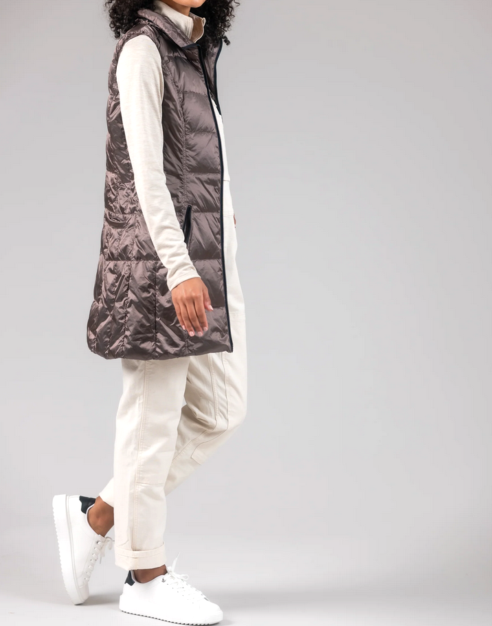 Anorak Packable Anorak Long Down Vest