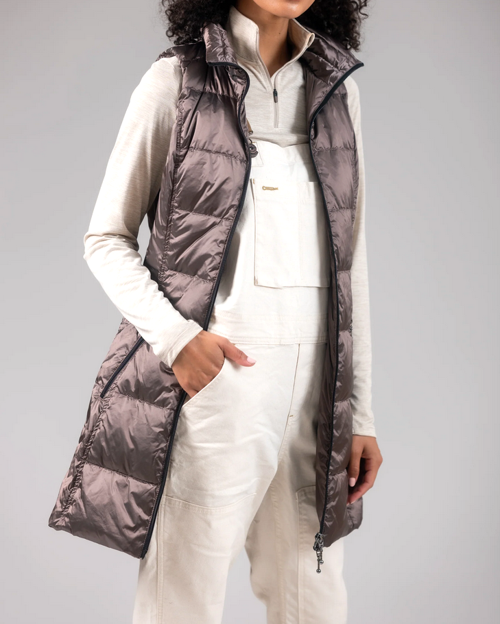 Anorak Packable Anorak Long Down Vest