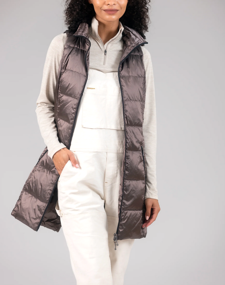 Anorak Packable Anorak Long Down Vest
