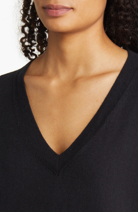 Lucky Brand Cloud-Soft V-Neck Long-Sleeve Sweater