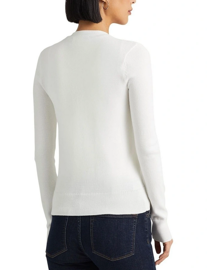 LAUREN Ralph Lauren Cotton-Blend Cardigan