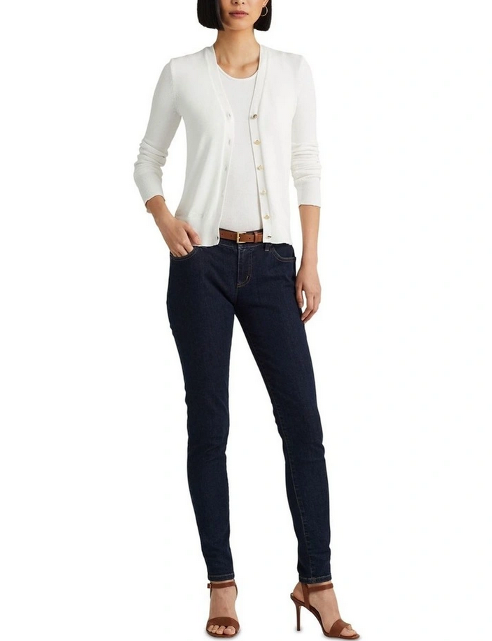 LAUREN Ralph Lauren Cotton-Blend Cardigan